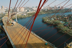 Мост «Живописный». Серебряный Бор. Москва